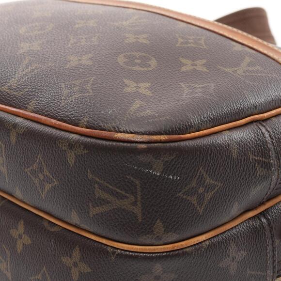 LOUIS VUITTON Brown Monogram Leather Shoulder Bag - Picture 13 of 13